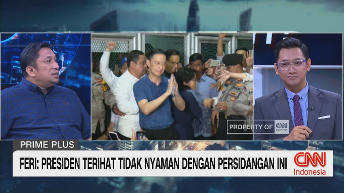 VIDEO: Feri: Presiden Tak Nyaman dengan Proses Hukum Tom dan Hasto
