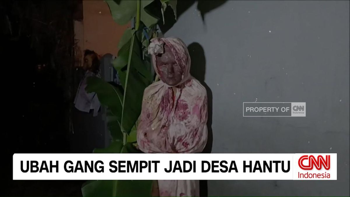 VIDEO: Ubah Gang Sempit Jadi Desa Hantu