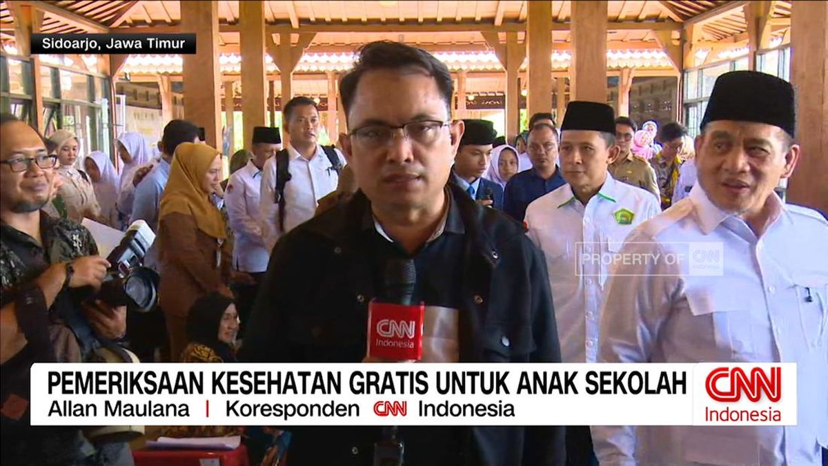 VIDEO: Pemeriksaan Kesehatan Gratis untuk Anak Sekolah