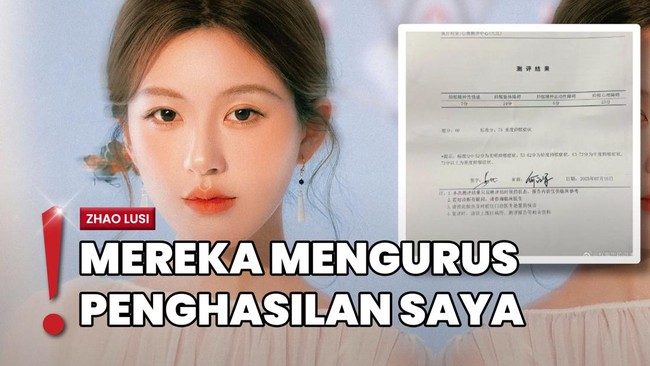 Zhao Lusi Tuding Agensi Gelapkan Dana Rp4,6 M-Dieksploitasi