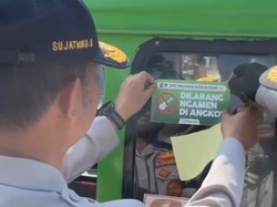 Angkot Kota Bogor Dipasang Stiker Dilarang Ngamen Usai Pengamen Bikin Ribut