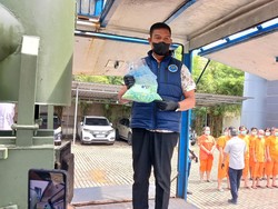 8,2 Kg Sabu dan Ribuan Ekstasi di Kepri Dimusnahkan