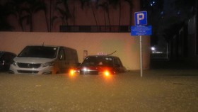 Hujan Lebat di Beijing hingga Hong Kong, Jalan di KJRI Terendam Banjir