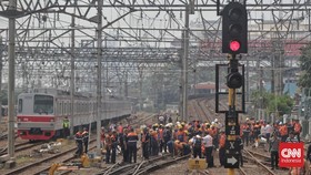 Gangguan KRL Jakarta-Bogor, Kereta Mulai Melintas Kecepatan Terbatas