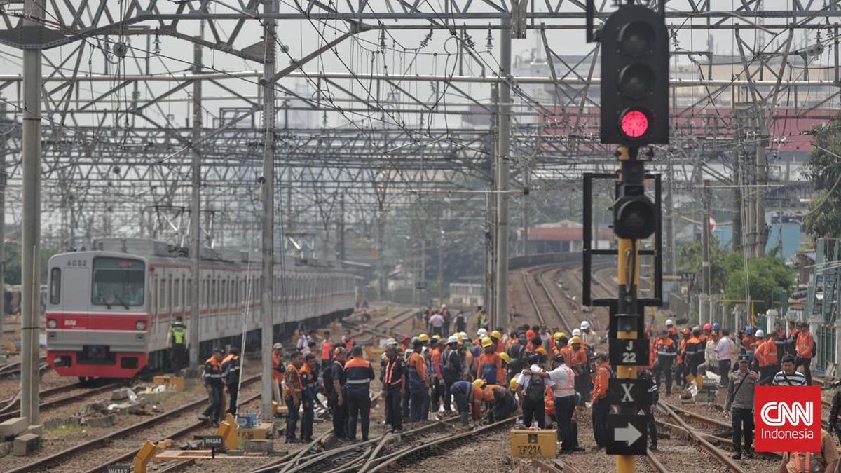 Gangguan KRL Jakarta-Bogor, Kereta Mulai Melintas Kecepatan Terbatas