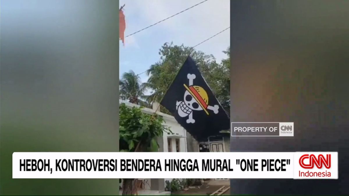 VIDEO: Heboh Kontroversi Bendera hingga Mural "One Piece"
