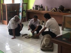 Tak Cuma Tanduk Raksasa, Warga Blora Juga Temukan Tengkorak Kerbau Purba