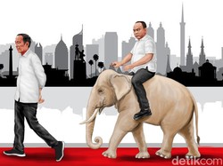 Projo di Persimpangan Jalan PSI-Gerindra