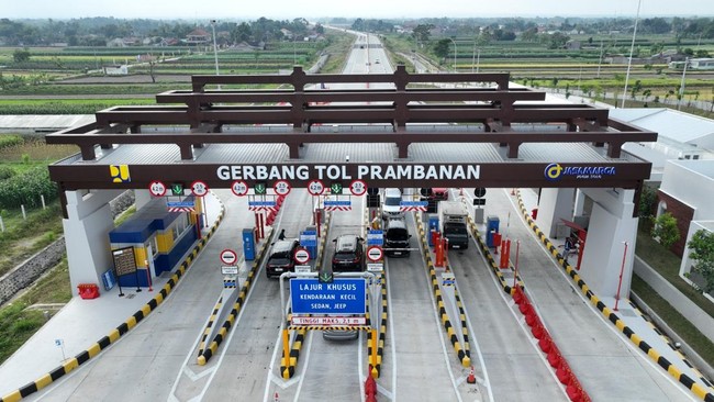 PT Jasa Marga Jogja-Solo akan resmi menerapkan tarif Jalan Tol Solo-Yogyakarta-YIA Kulon Progo (Jogja-Solo) segmen Klaten-Prambanan mulai Rabu (6/8).