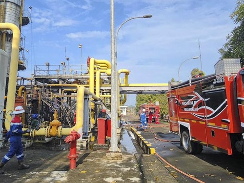 Pasokan Gas Pertamina Kembali Normal Usai Ledakan Pipa di Subang