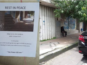 img-title Sosok Mbah Arifin Setia Menanti Kekasih di Jalan dari Tahun 1970 hingga Meninggal