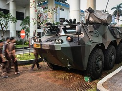 Penjelasan Kapuspenkum soal 2 Panser Anoa TNI Siaga di Kantor Kejagung