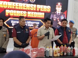 Penjual Miras yang Sebabkan 3 Orang Tewas di Kediri Ditangkap