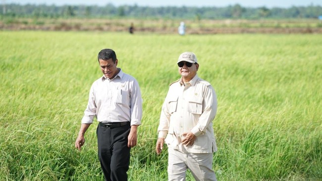 Prabowo Puji Amran: Saya Punya Menteri Pertanian yang Hebat