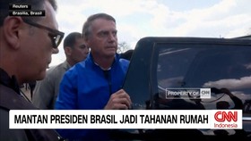VIDEO: Mantan Presiden Brasil Jadi Tahanan Rumah