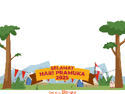 Hari Pramuka 2025, Yuk Meriahkan dengan 10 Twibbon Gratis Ini!