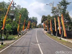 Bukan One Piece, Ini Umbul-umbul yang Lagi Ramai Berkibar di Gunungkidul