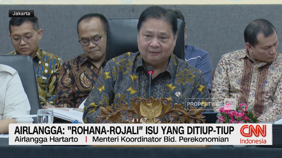 VIDEO: Airlangga: "Rohana-Rojali" Isu Ditiup-tiup