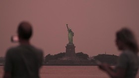 FOTO: New York Terkepung Kabut Beracun