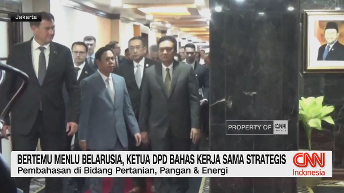 VIDEO: Bertemu Menlu Belarusia, Ketua DPD Bahas Kerja Sama Strategis