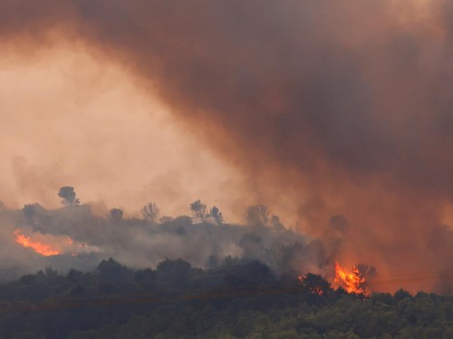 Kebakaran Hutan di Selatan Prancis, 11 Ribu Hektare Lahan Hangus