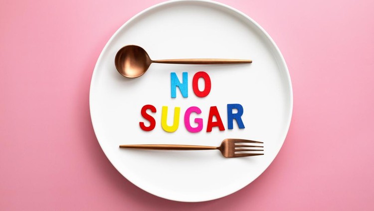 Sugarfree, suggesting dieting concept.