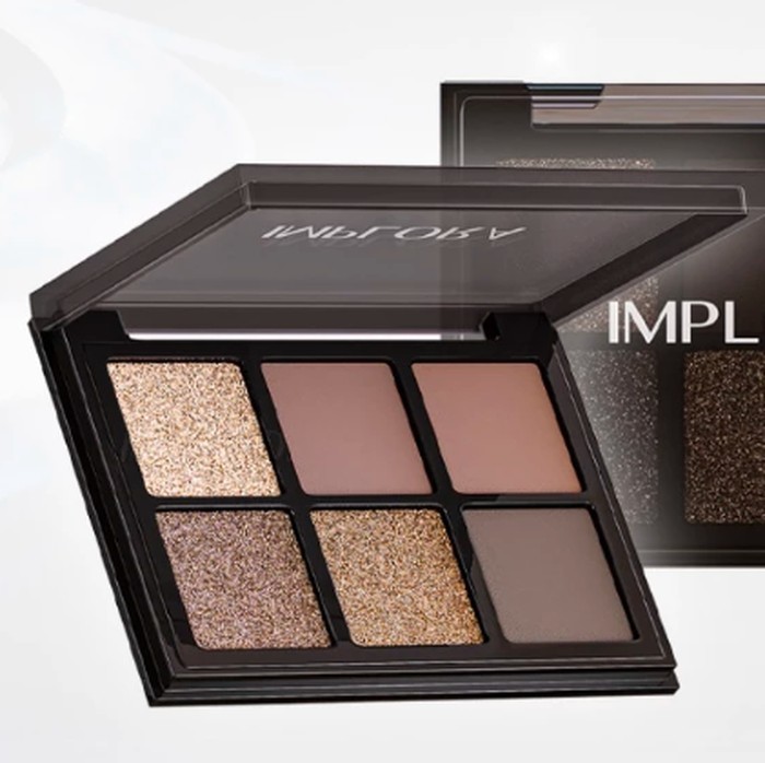 Implora Urban Eyeshadow Palette | Afterglow & Afterglam | Blendable & Pigmented/Foto: shopee.com/Implora Official Shop