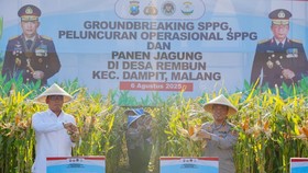 Komjen Dedi Prasetyo Ikut Panen Raya Jagung di Malang
