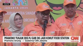 VIDEO: Pramono Tunjuk Eks Pj Gubernur DKI Jadi Komut Food Station