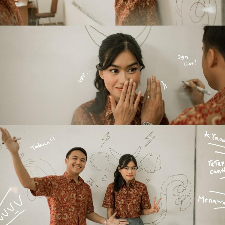 <p>Anak pertama Alya Rohali, Namira Adjani, sebentar lagi melepas masa lajangnya dengan menikahi sang kekasih, Auditya Faiz Putra atau akrab disapa Audi. Jelang hari bahagia, Namira membagikan potret <em>prewedding</em>-nya dengan Audi, Bunda. (Foto: Instagram @namiradjani)</p>