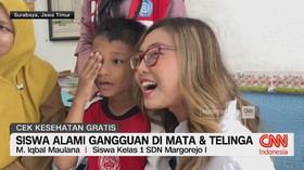 VIDEO: Siswa Alami Gangguan di Mata & Telinga