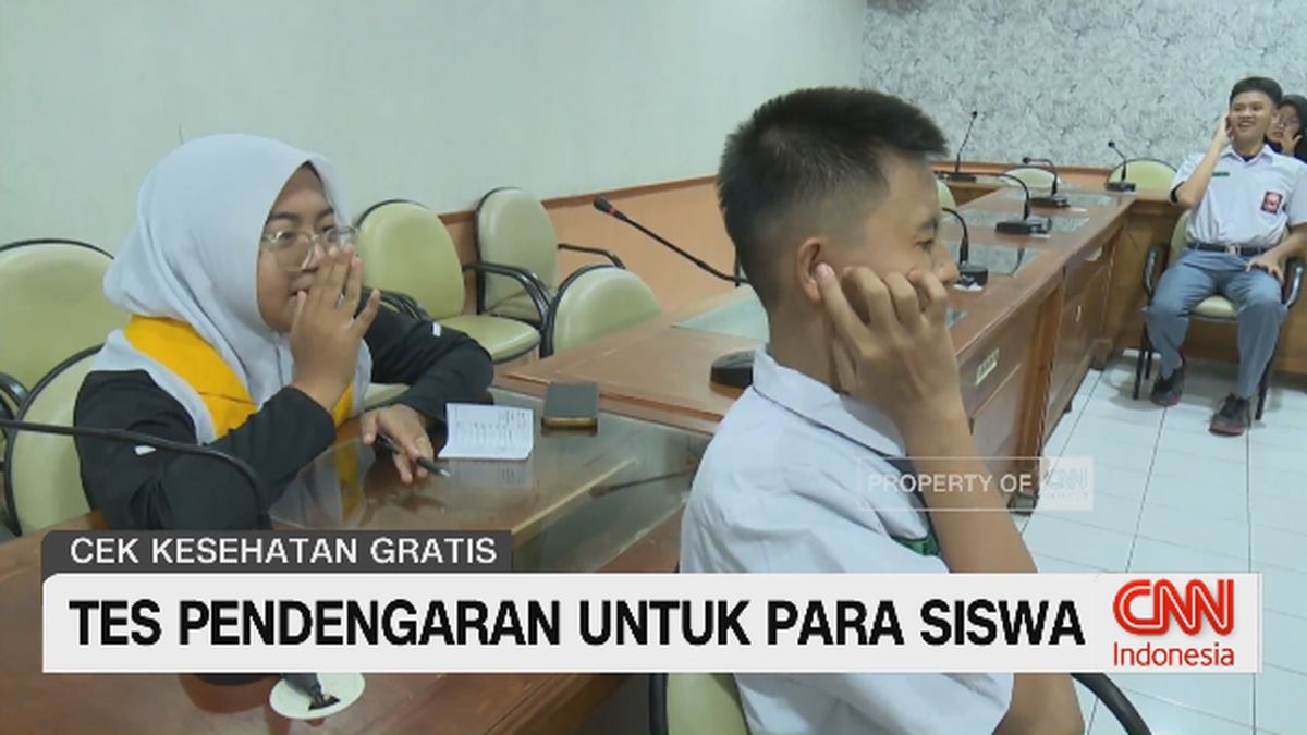VIDEO: Tes Pendengaran Untuk Para Siswa