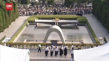 VIDEO: Warga Jepang Beri Penghormatan 80 Tahun Bom Hiroshima