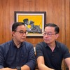 Tom Lembong Live TikTok Bareng Anies di Depan Lukisan Sukarno-Hatta
