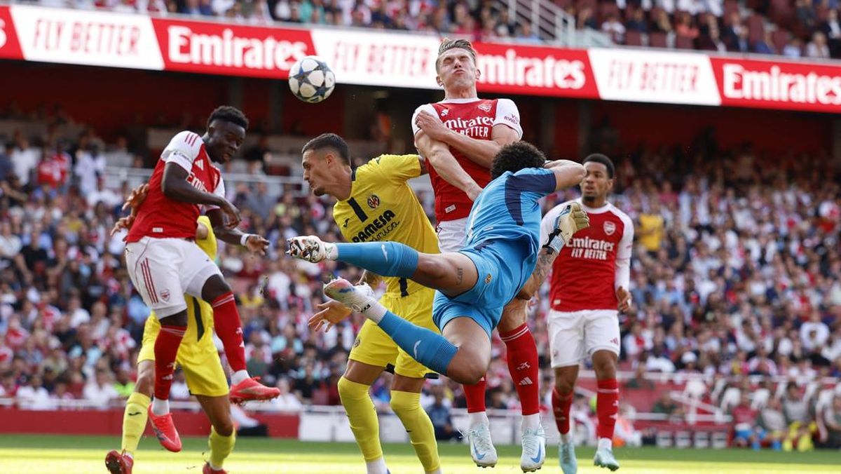 FOTO: Arsenal Tak Berdaya, Dua Kali Disikat Villarreal