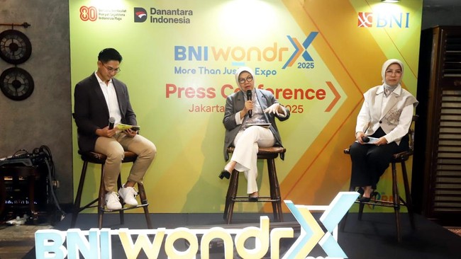 BNI menggelar expo tahunan BNI wondrX 2025 di ICE BSD, Tangerang, dari 15-17 Agustus, Acara ini mengintegrasikan layanan finansial, hiburan, dan teknologi.