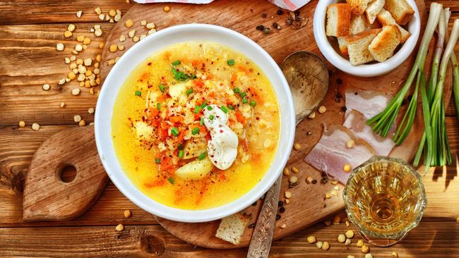 Resep Sup Kacang Polong Kuning ala NiMe Diet untuk Turunkan Kolesterol dan Gula Darah