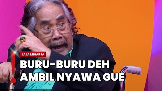 Pasrah soal Kematian, Jaja Mihardja Rahasiakan Penyakit ke Keluarga