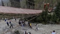 Wisata Berujung Petaka, Jembatan Gantung Roboh Tewaskan 5 Orang