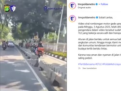 Heboh Konvoi Moge Serasa yang Punya Jalan: Terobos Jalur Busway