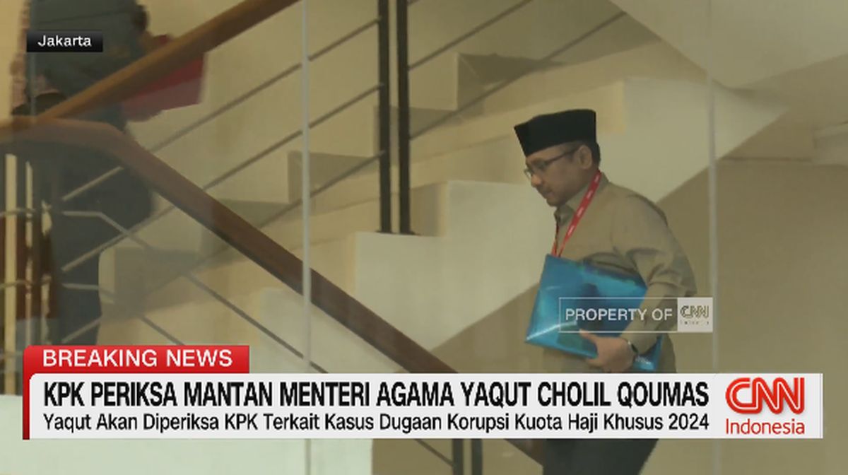 VIDEO: KPK Periksa Yaqut Cholil terkait Kasus Korupsi Kuota Haji