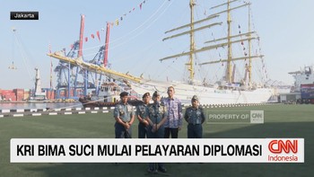 VIDEO: KRI Bima Suci Mulai Pelayaran Diplomasi