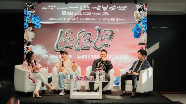 LaLaLa Festival 2025 di Jakarta, festival musik lintas generasi dengan pengalaman visual imersif dan interaktif hadirkan 30+ musisi global.