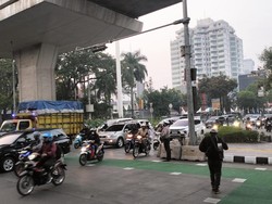 Sejumlah Titik di Jalan Arteri Jakarta Padat Pagi Ini