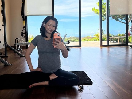 Bintang Drakor Lee Hanee Hamil Anak Kedua, Intip Potretnya Pamer Baby Bump