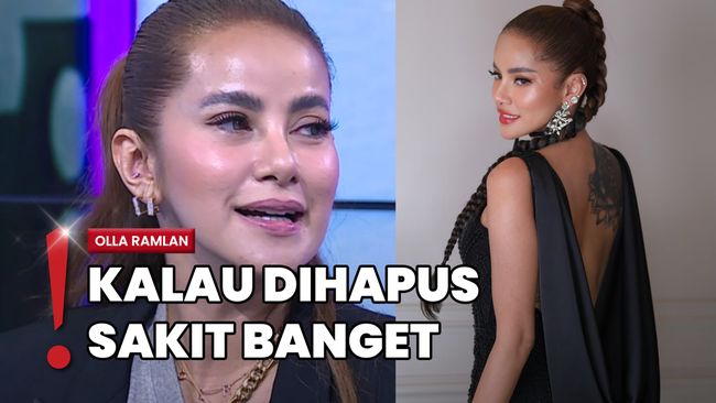 Heboh Tato Besar di Punggung, Olla Ramlan: Nutupin Inisial Masa Lalu