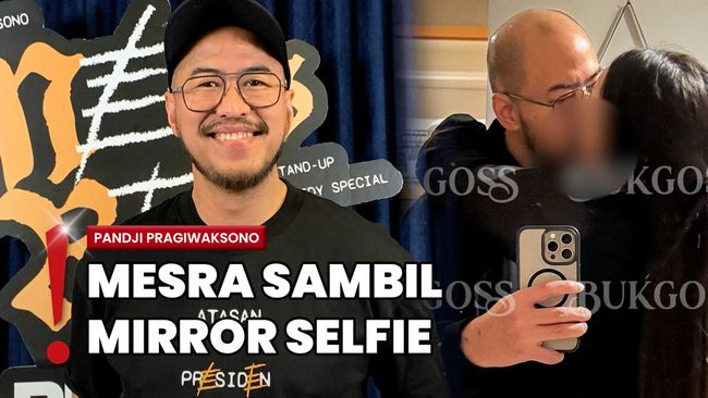 Bukan sama Istri, Beredar Potret Diduga Pandji Pragiwaksono Mesra Bareng Wanita Lain