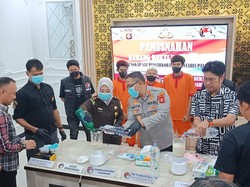 Tiga Pengedar Narkotika Jaringan Riau Ditangkap di Palembang