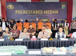 Polrestabes Medan Ungkap Sabu 29,9 Kg-20 Ribu Butir Ekstasi, Komitmen Berantas Narkoba