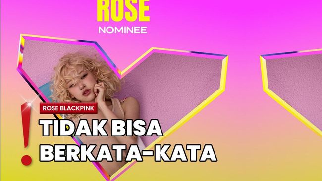 Rose BLACKPINK Syok usai Masuk 8 Nominasi dari VMAs 2025